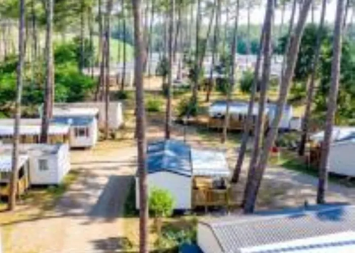 MH 385 Les Dunes de Contis 3 chambres et 1 salle de bain dans Camping 4 étoiles * Saint-Julien-en-Born